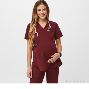 Never worn Figs maternity top